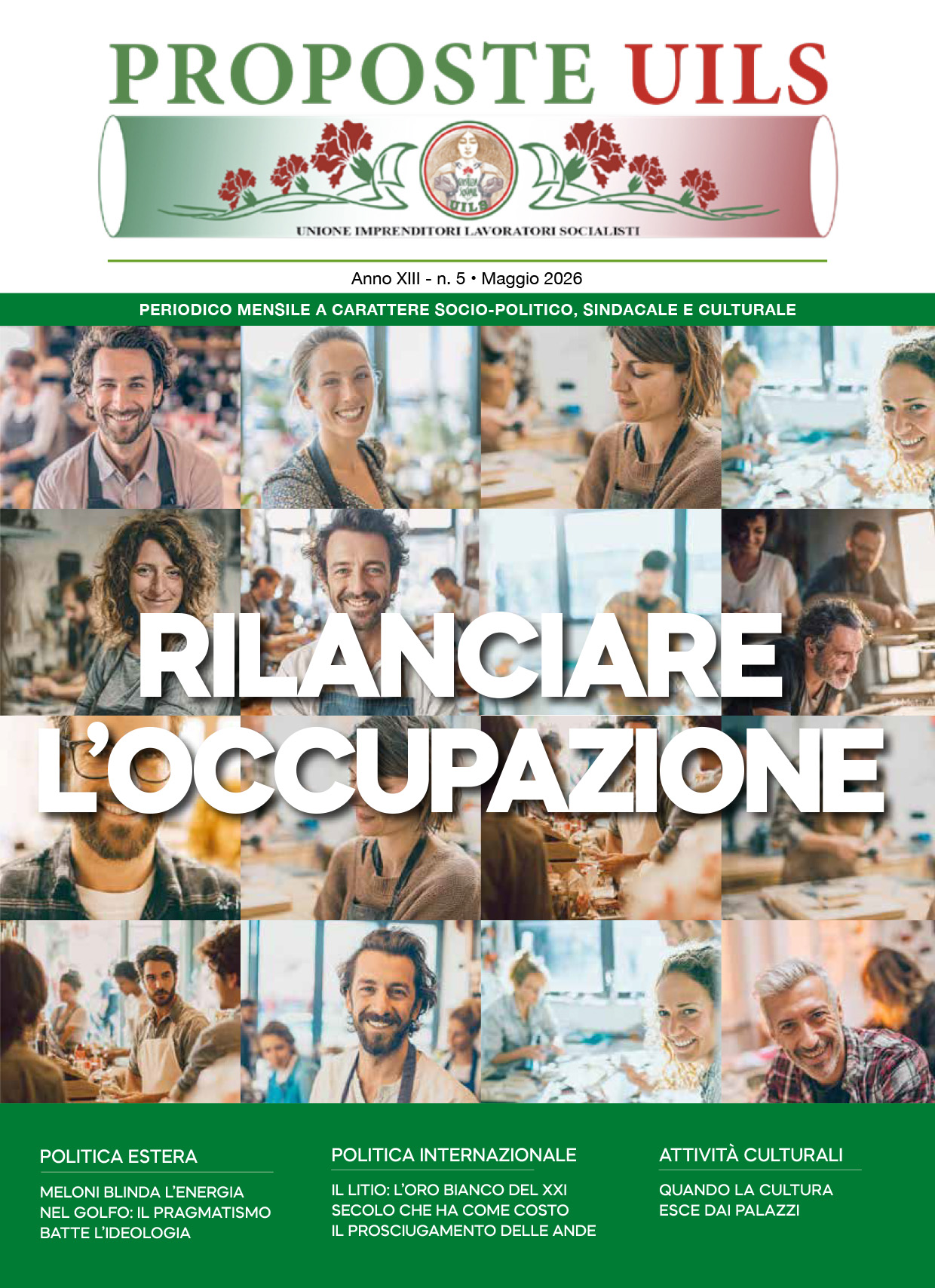 Periodico Proposte UILS - N° 5 - Maggio 2026