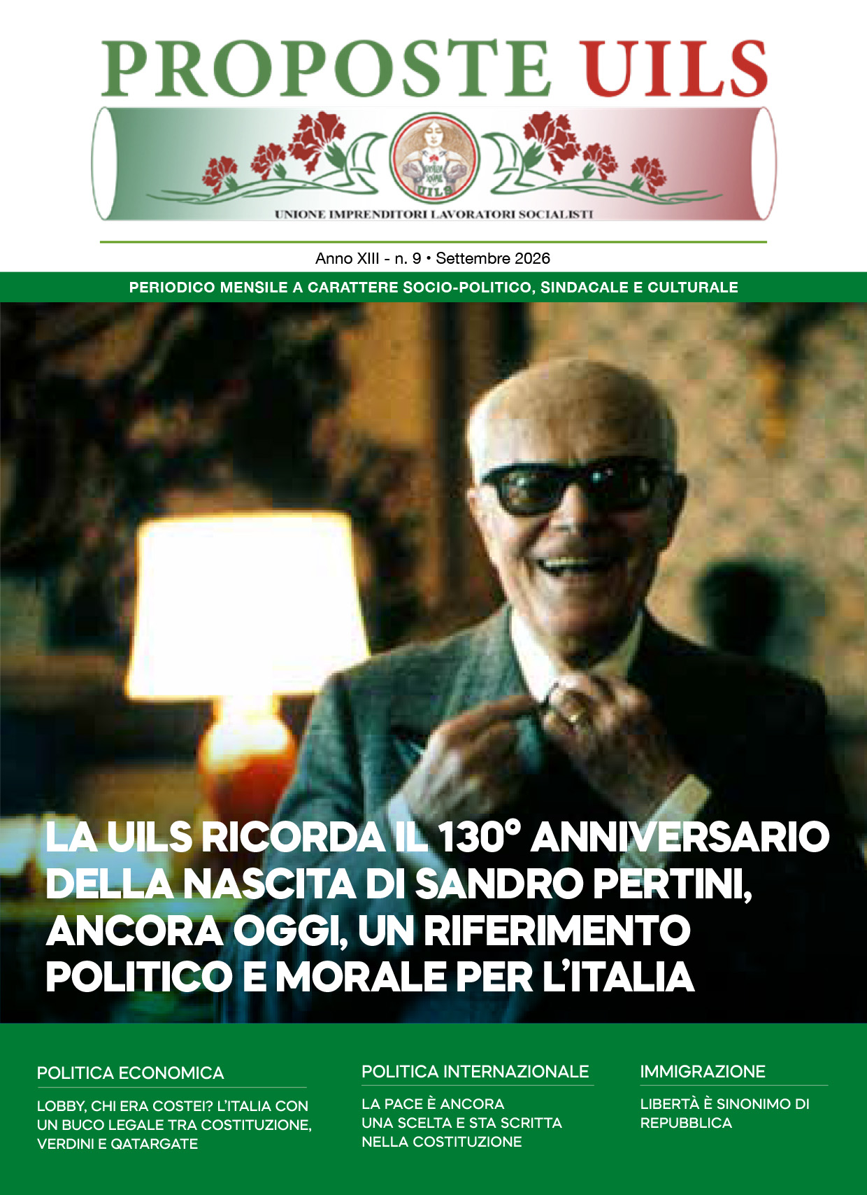Periodico Proposte UILS - N° 9 - Settembre 2026